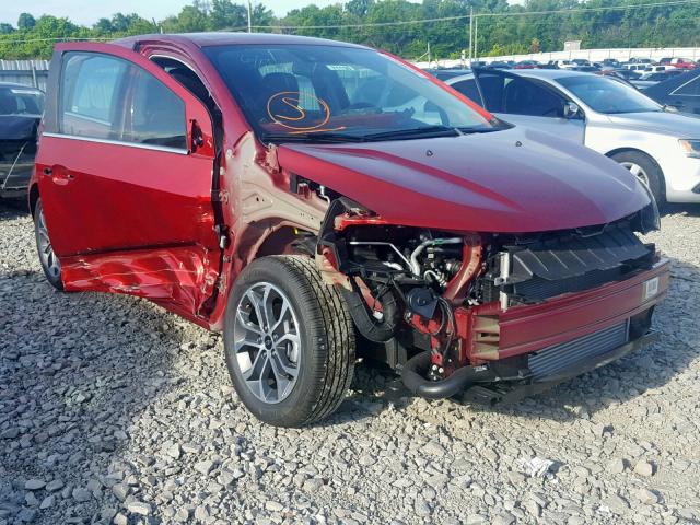 1G1JD6SB5K4112906 - 2019 CHEVROLET SONIC LT BURGUNDY photo 1