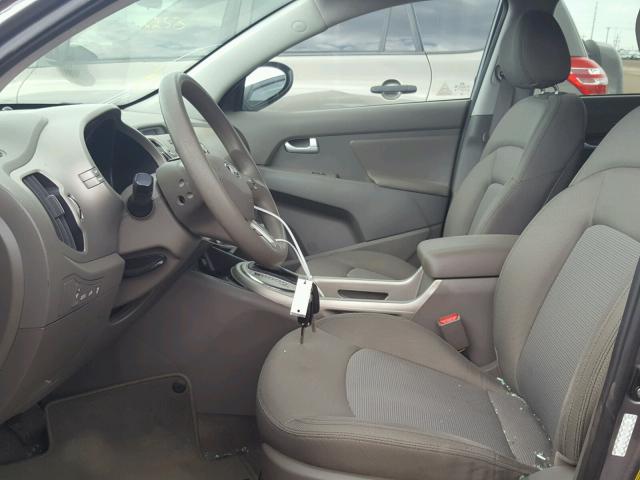 KNDPBCAC7F7757187 - 2015 KIA SPORTAGE L GRAY photo 5