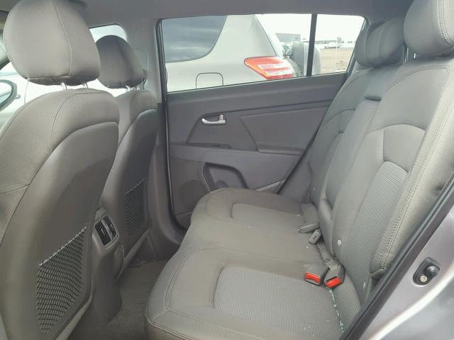 KNDPBCAC7F7757187 - 2015 KIA SPORTAGE L GRAY photo 6