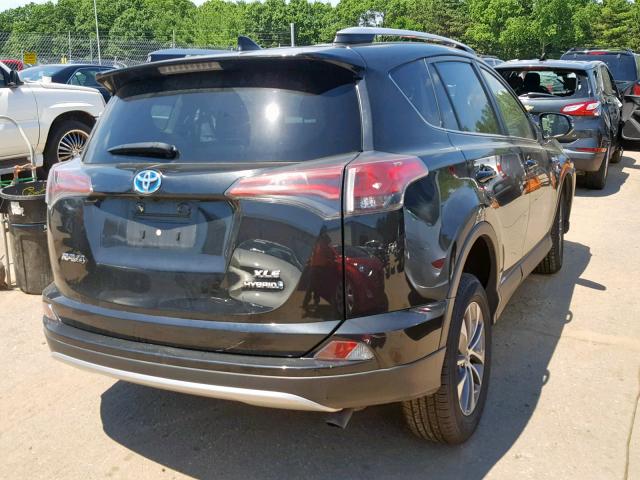 JTMRJREV9GD026435 - 2016 TOYOTA RAV4 HV XL BLACK photo 4