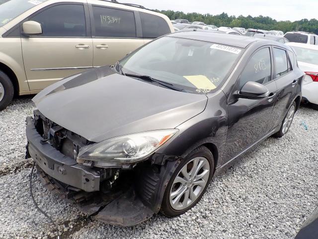 JM1BL1H56A1132875 - 2010 MAZDA 3 S GRAY photo 2