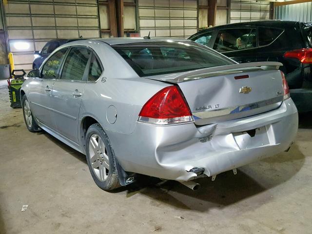 2G1WC57MX91327166 - 2009 CHEVROLET IMPALA 2LT SILVER photo 3