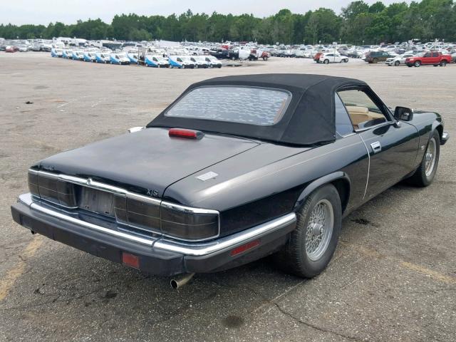 SAJNW4748PC187938 - 1993 JAGUAR XJS BLACK photo 4