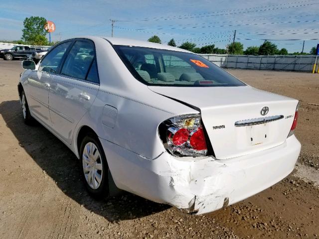 4T1BE32K45U391434 - 2005 TOYOTA CAMRY LE WHITE photo 3