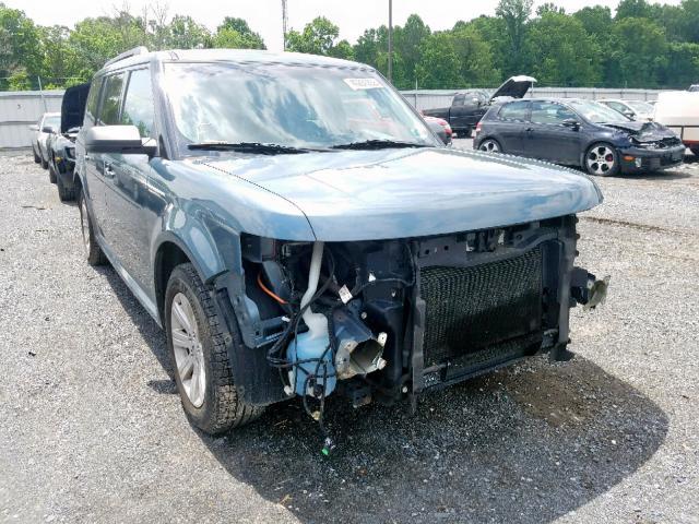 2FMGK5BC5ABB10440 - 2010 FORD FLEX SE BLUE photo 1