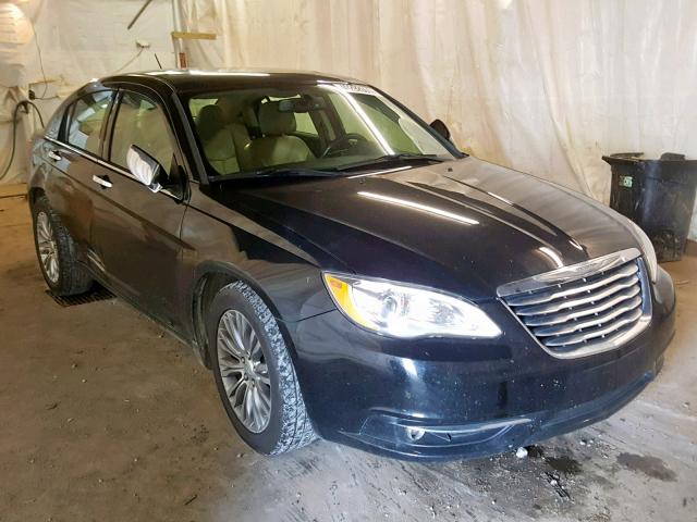 1C3CCBCGXDN526058 - 2013 CHRYSLER 200 LIMITE BLACK photo 1