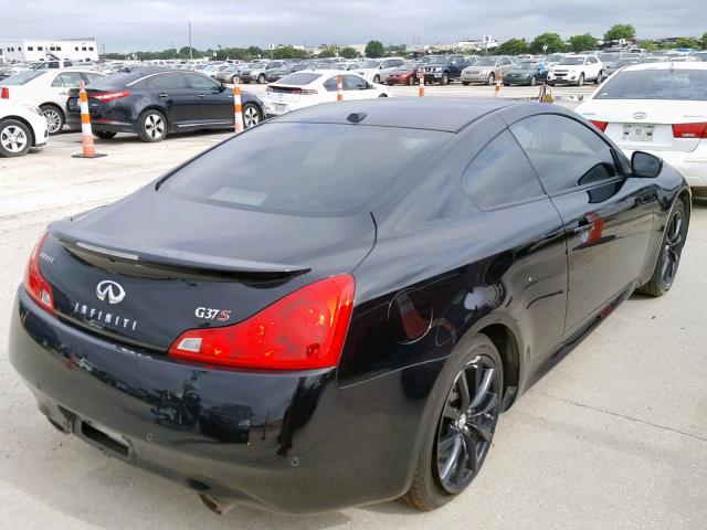 JN1CV6EK7BM212582 - 2011 INFINITI G37 BASE BLACK photo 4