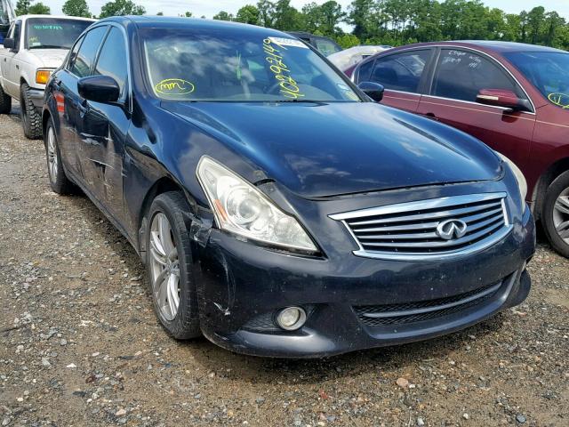 JN1CV6AP1BM302974 - 2011 INFINITI G37 BASE BLACK photo 1