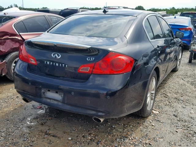 JN1CV6AP1BM302974 - 2011 INFINITI G37 BASE BLACK photo 4