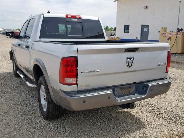 1C6RR7LT4DS692826 - 2013 RAM 1500 SLT SILVER photo 3