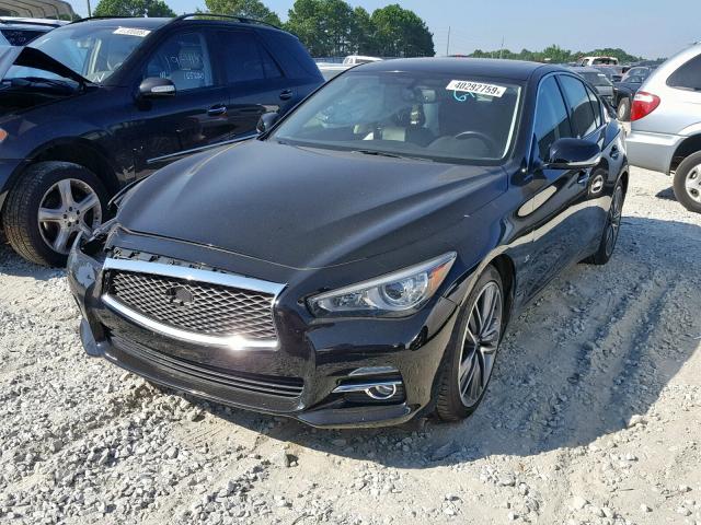 JN1BV7AP9FM336569 - 2015 INFINITI Q50 BASE BLACK photo 2