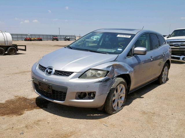 JM3ER293370144566 - 2007 MAZDA CX-7 BLUE photo 2