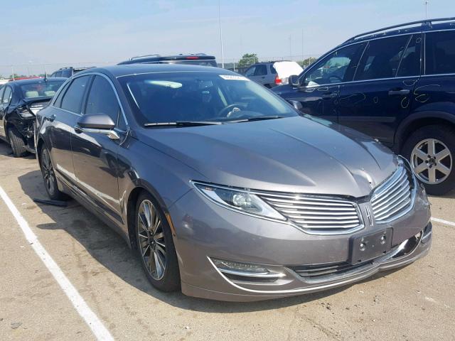 3LN6L2LU3ER822628 - 2014 LINCOLN MKZ HYBRID GRAY photo 1