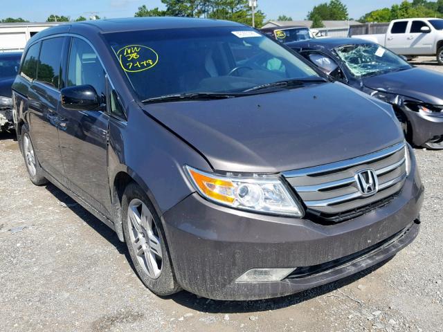 5FNRL5H95DB077906 - 2013 HONDA ODYSSEY TO GRAY photo 1