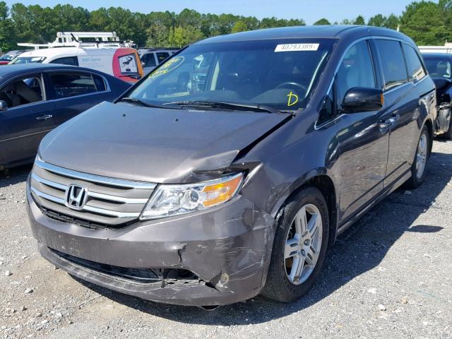 5FNRL5H95DB077906 - 2013 HONDA ODYSSEY TO GRAY photo 2