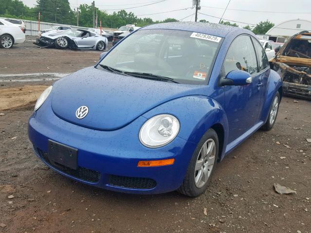 3VWRG31C27M511842 - 2007 VOLKSWAGEN NEW BEETLE Mavi foto 2