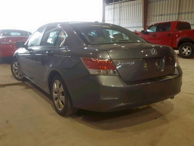 1HGCP26819A142268 - 2009 HONDA ACCORD EXL GRAY photo 3