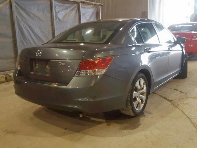 1HGCP26819A142268 - 2009 HONDA ACCORD EXL GRAY photo 4