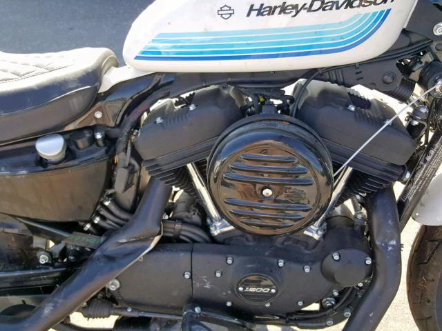 1HD1LP315KC412584 - 2019 HARLEY-DAVIDSON XL1200 NS WHITE photo 7