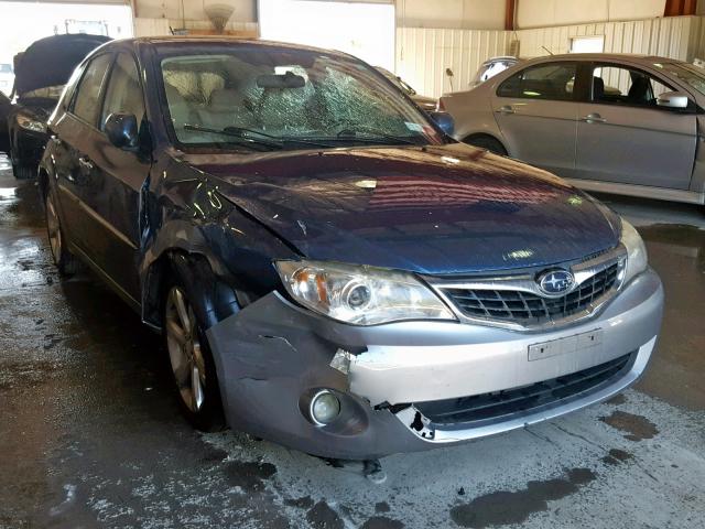 JF1GH63619H811434 - 2009 SUBARU IMPREZA OU BLUE photo 1