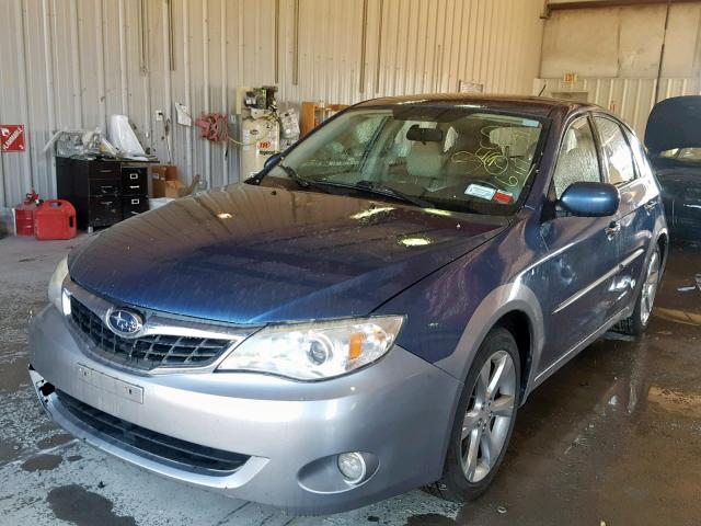 JF1GH63619H811434 - 2009 SUBARU IMPREZA OU BLUE photo 2