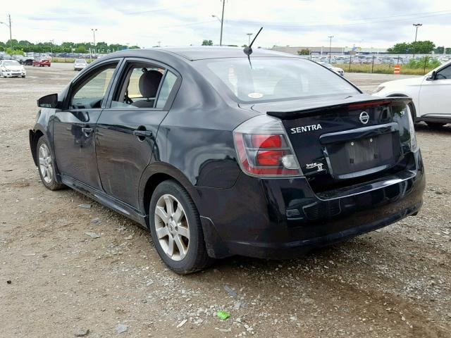 3N1AB6AP8AL671937 - 2010 NISSAN SENTRA 2.0 MAROON photo 3