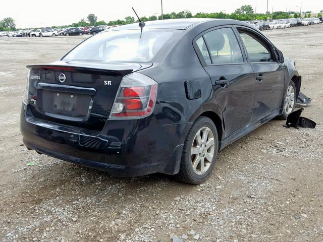 3N1AB6AP8AL671937 - 2010 NISSAN SENTRA 2.0 MAROON photo 4