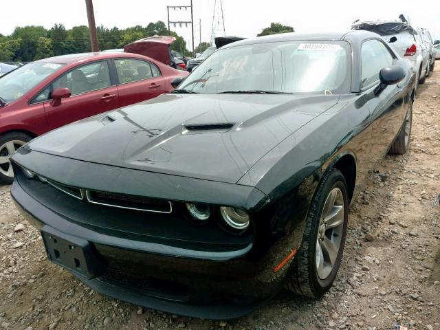 2C3CDZAG5GH195928 - 2016 DODGE CHALLENGER BLACK photo 2