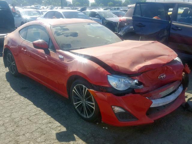 JF1ZNAA19G8709632 - 2016 TOYOTA SCION FR-S RED photo 1
