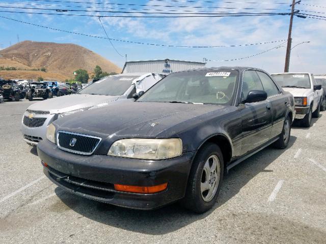 JH4UA3640WC009927 - 1998 ACURA 3.2TL BLACK photo 2