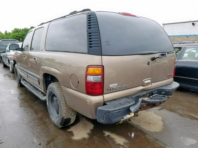 1GKFK16Z53J162323 - 2003 GMC YUKON XL K TAN photo 3