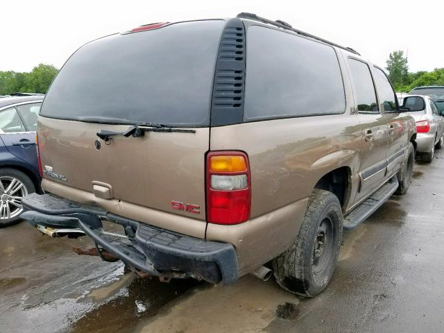 1GKFK16Z53J162323 - 2003 GMC YUKON XL K TAN photo 4