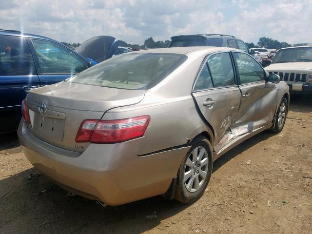 JTNBE46K073024443 - 2007 TOYOTA CAMRY NEW GOLD photo 4