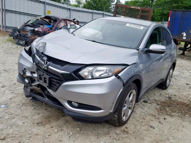 3CZRU6H57HM720381 - 2017 HONDA HR-V EX GRAY photo 2