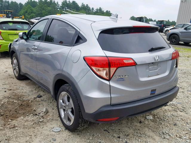 3CZRU6H57HM720381 - 2017 HONDA HR-V EX GRAY photo 3