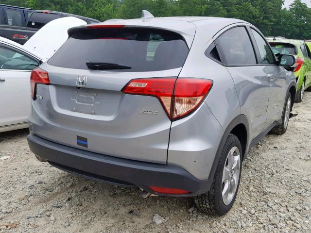 3CZRU6H57HM720381 - 2017 HONDA HR-V EX GRAY photo 4