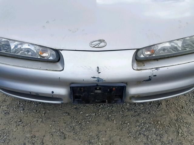 1G3WH52H61F140278 - 2001 OLDSMOBILE INTRIGUE G SILVER photo 9