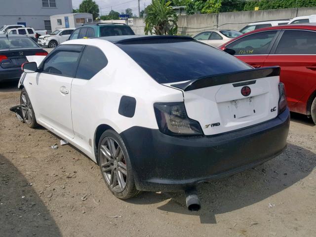 JTKJF5C71C3034016 - 2012 TOYOTA SCION TC WHITE photo 3