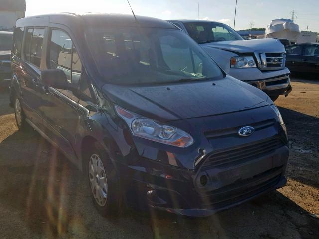 NM0GS9F79E1147062 - 2014 FORD TRANSIT CO BLUE photo 1