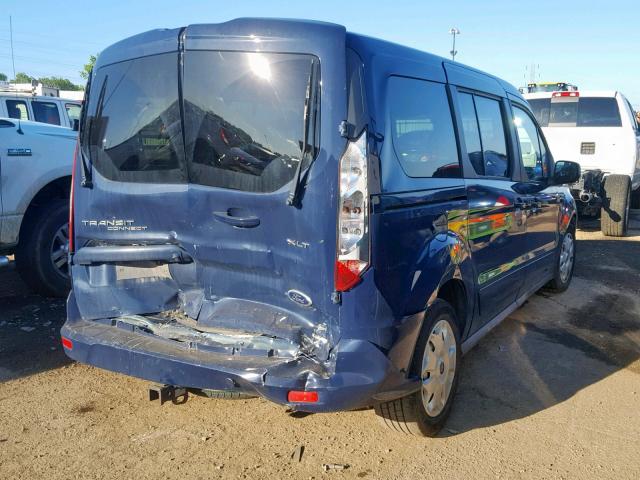 NM0GS9F79E1147062 - 2014 FORD TRANSIT CO BLUE photo 4