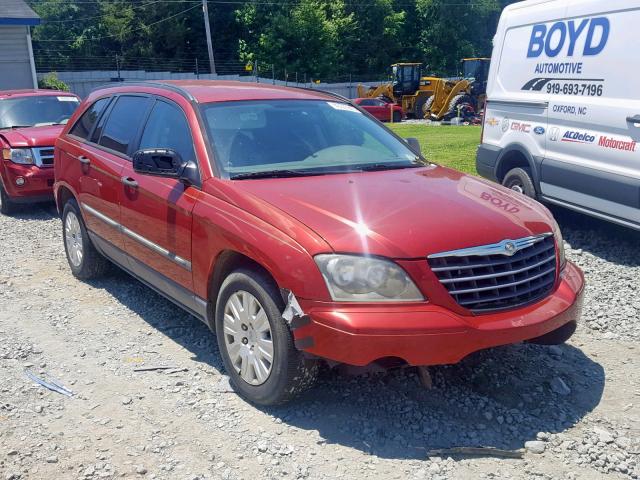 2A4GM484X6R709206 - 2006 CHRYSLER PACIFICA RED photo 1