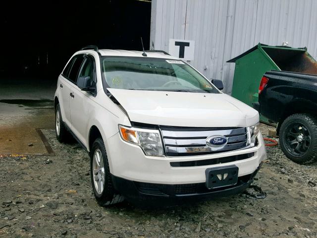 2FMDK36C69BA85500 - 2009 FORD EDGE SE WHITE photo 1