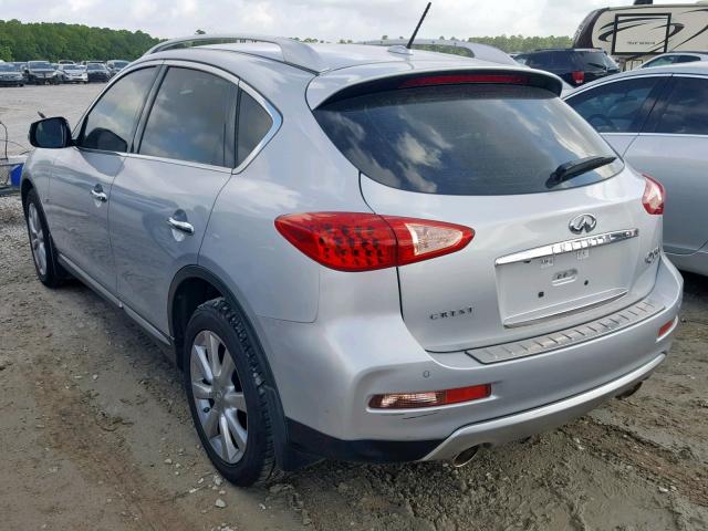 JN1BJ0RP9GM235329 - 2016 INFINITI QX50 SILVER photo 3