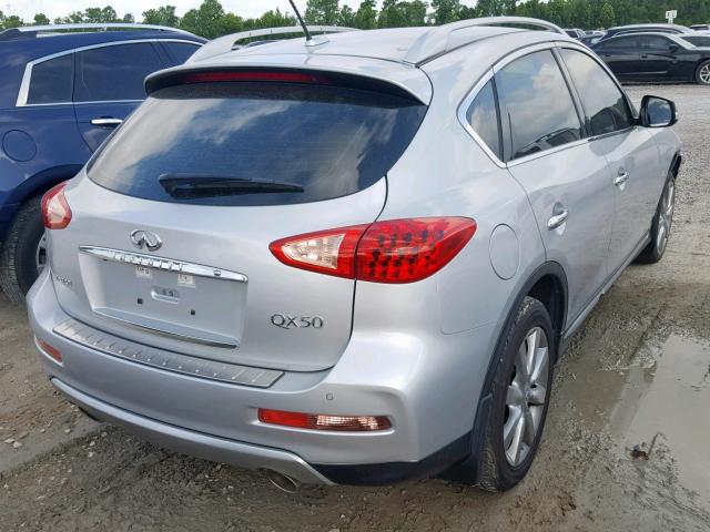 JN1BJ0RP9GM235329 - 2016 INFINITI QX50 SILVER photo 4