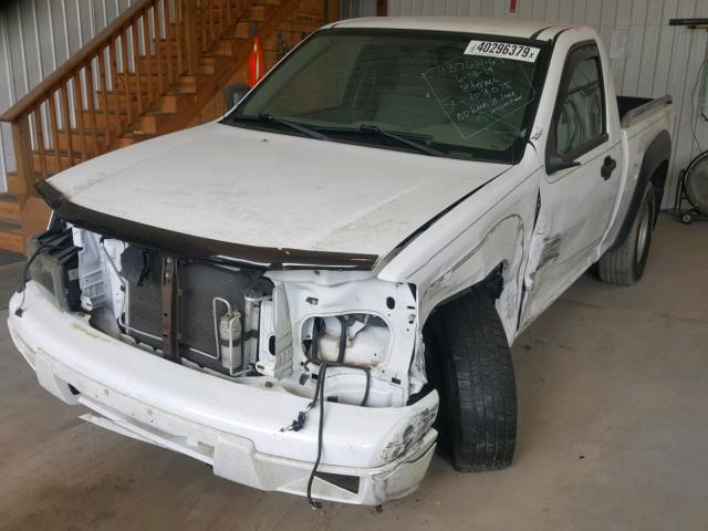 1GCCS149078102321 - 2007 CHEVROLET COLORADO WHITE photo 2