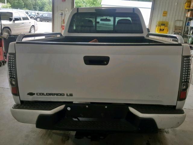 1GCCS149078102321 - 2007 CHEVROLET COLORADO WHITE photo 6