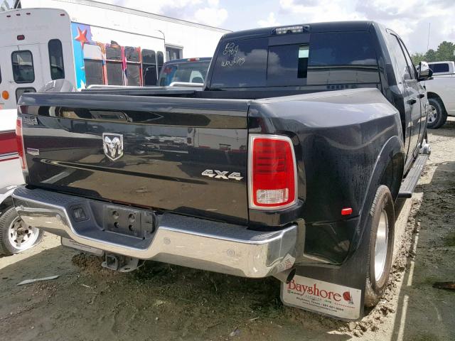 3C63RRML0JG111700 - 2018 RAM 3500 LARAM BLACK photo 4