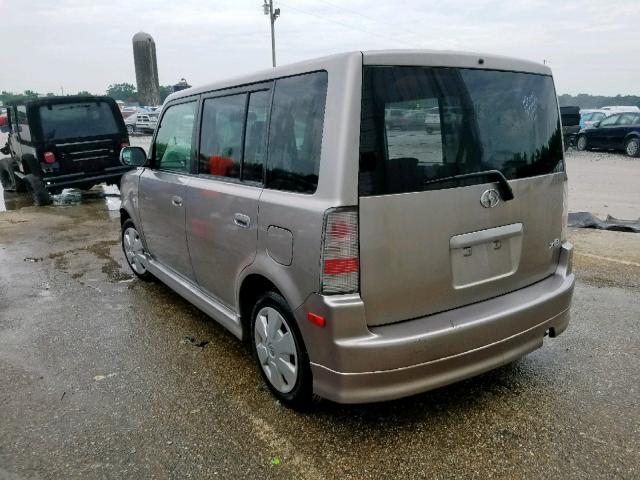 JTLKT324750177108 - 2005 TOYOTA SCION XB 金色 照片 3