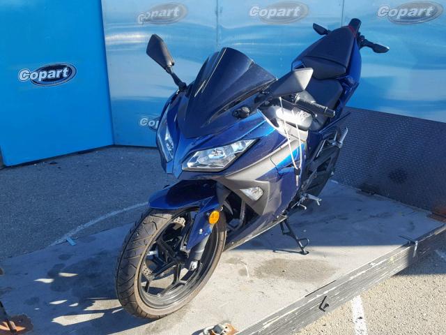 JKAEX8A14HDA33348 - 2017 KAWASAKI EX300 A BLUE photo 2