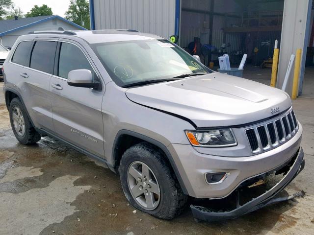 1C4RJEAG9EC151048 - 2014 JEEP GRAND CHER GRAY photo 1